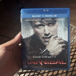 Hannibal: Season Three Bluray 2015 Mikkelsen No Digital Tested Case Art  Damage
